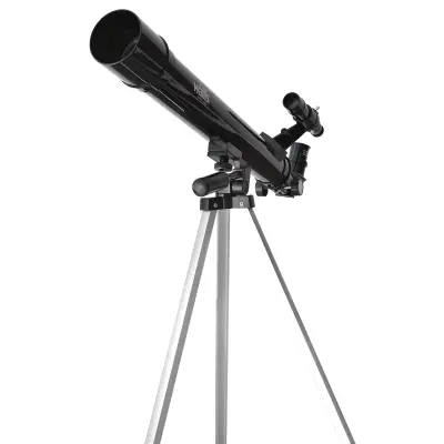 Telescopio Refractor Con Montura Altazimutal 600x50 Mm Negro