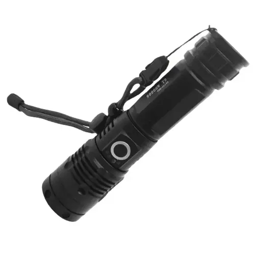 Linterna De Mano Recargable Tohil Al102 Con Cuerpo De Aluminio