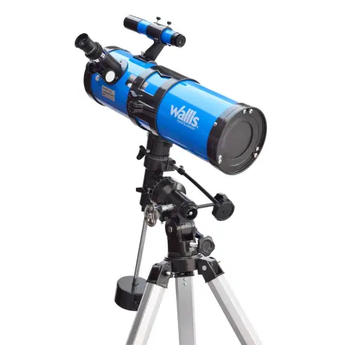 Telescopio Reflector Con Montura Ecuatorial Eq3 Amp. 500x114 Mm Azul