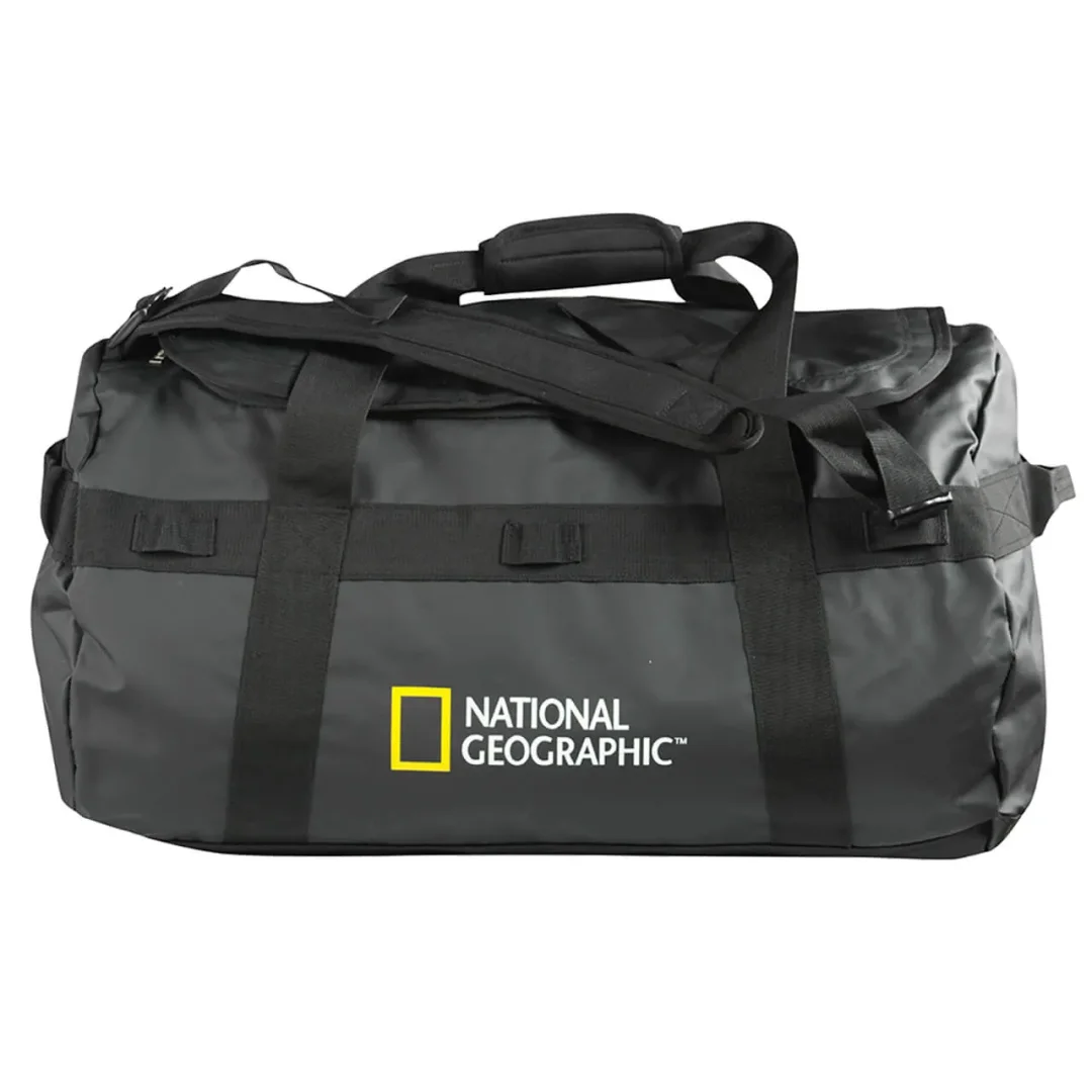 Duffle Bag 50 L National Geographic 100% Impermeable - Negro