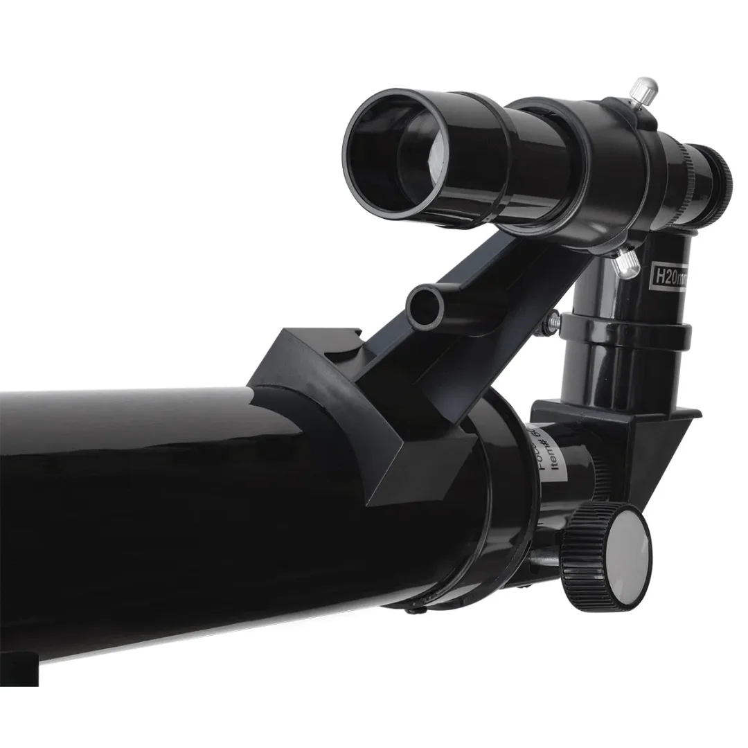 Telescopio Refractor Con Montura Altazimutal 600x50 Mm Negro