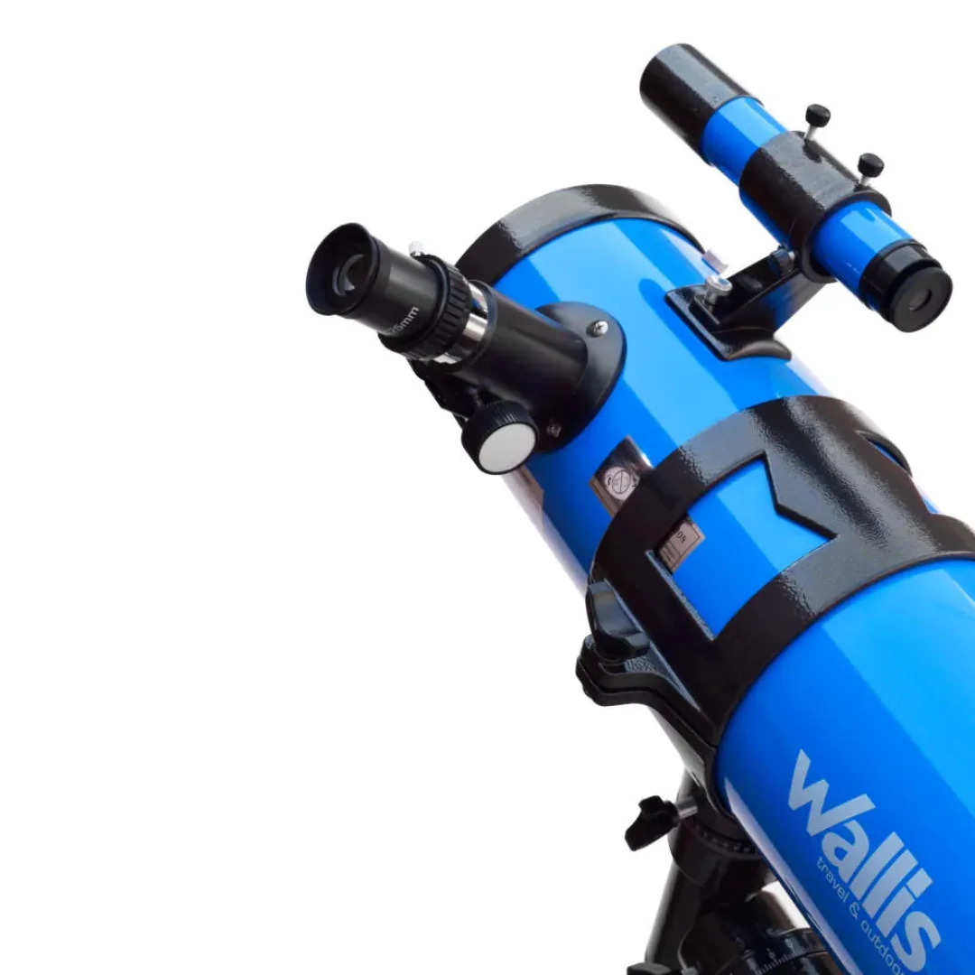Telescopio Reflector Con Montura Ecuatorial Eq3 Amp. 500x114 Mm Azul