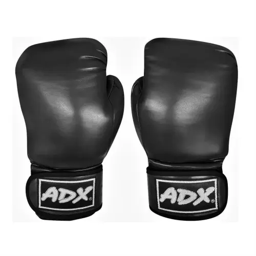 Par De Guantes Adx Para Box De NiñO Relleno Pu 43087 - Negro