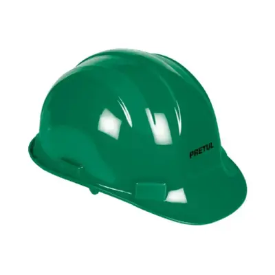 Casco De Seguridad Pretul Con Ajuste De Boton Cas-P - Verde