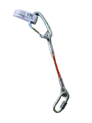 Mosqueton Madrock Gym Draw Set Cable De Acero 40 Kn