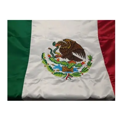 Bandera Reglamentaria Bordada Colores