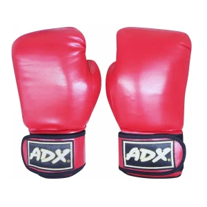Par De Guantes Adx Para Box De NiñO Relleno Pu 43087 - Rojo