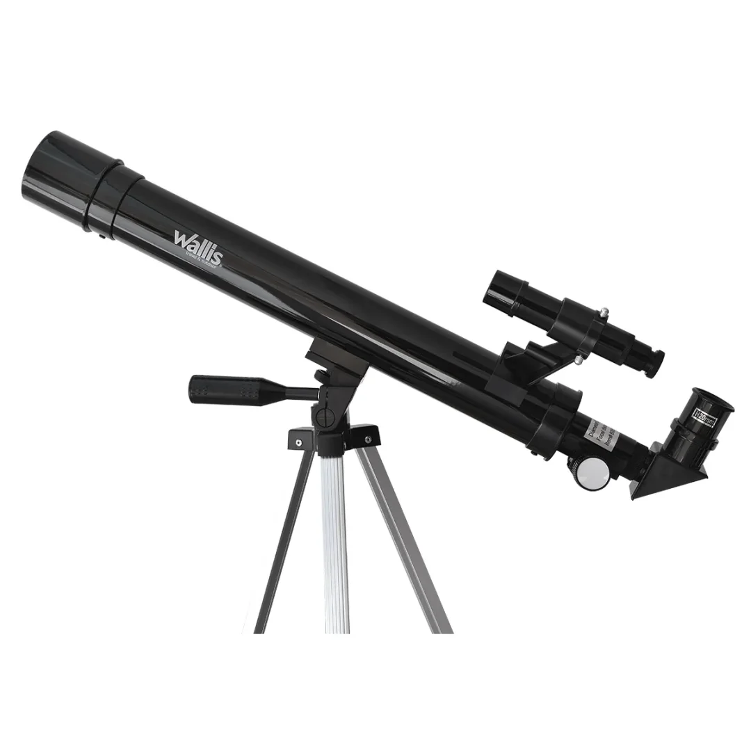 Telescopio Refractor Con Montura Altazimutal 600x50 Mm Negro