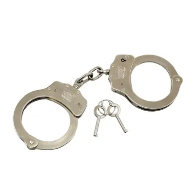 Esposas Street Wise De Acero Con Acabado Niquelado