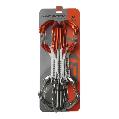 Set De 6 Anillas Extension Escalada Mad Rock Concorde Express